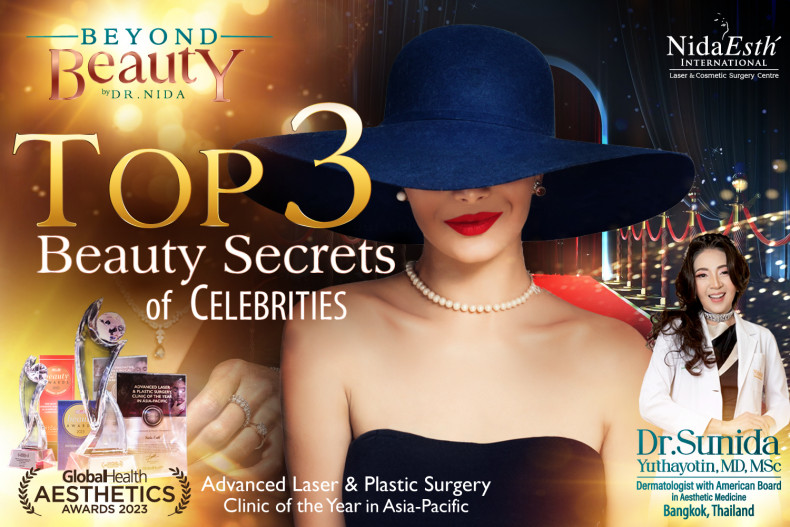 Top-Tier 3 beauty secrets of celebrities